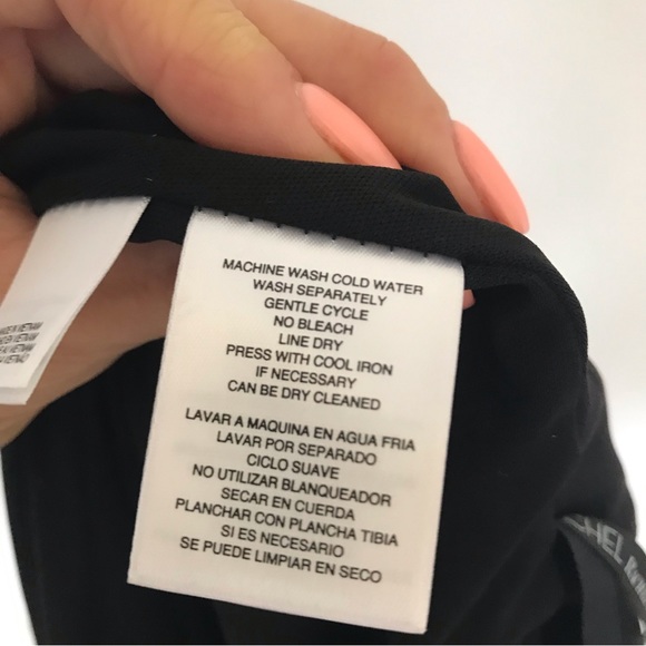 Black Rachel Roy midi dress in size small with slit at the bottom back. - Picture 8 of 14